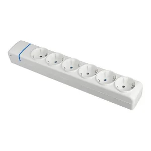 Extensão com 6 Tomadas 2p+T. 16a 250v Solera