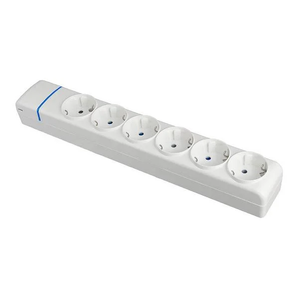 Extensão com 6 Tomadas 2p+T. 16a 250v Solera