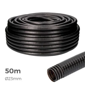 Tubo Anelado Ferroplast Ext. 23mm M-32 Euro/Mts
