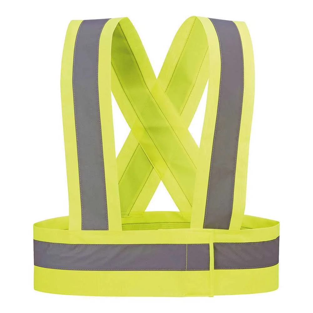 Alças de Alta Visibilidade Cor Amarelo Fluor