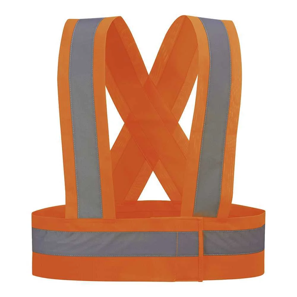 Alças de Alta Visibilidade Cor de Laranja Fluor