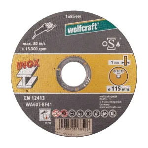Disco de Corte Inox Ø115x1.0x22.2mm