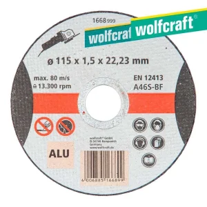 Disco de Corte para Aluminio  115 X 1,5 X 22,23mm
