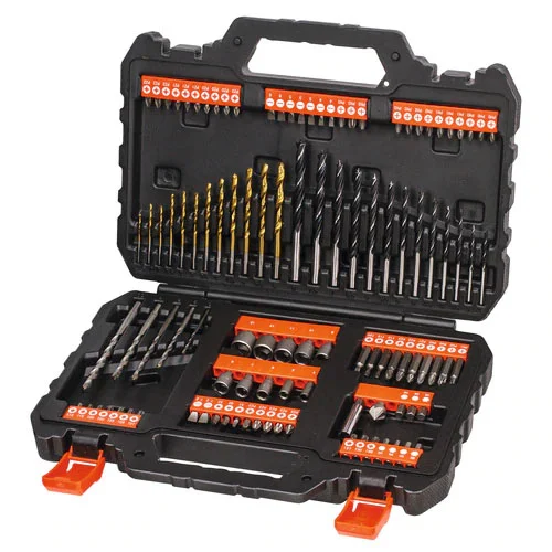 Estojo C/ 109 Brocas Blackdecker
