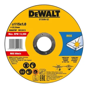 Conjunto 10 Discos de Corte Inox Dewalt Dt3506-Qz.