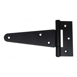 Dobradiça T 100x75mm Hº Preto Epoxy