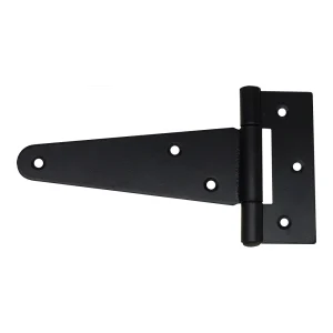 Dobradiça T 150x90mm Hº Preto Epoxy