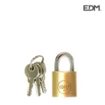 Cadeado Latão Arco Normal 25x15mm Blister