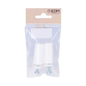 2 Paradas Brancas para Estores de 40 Mm