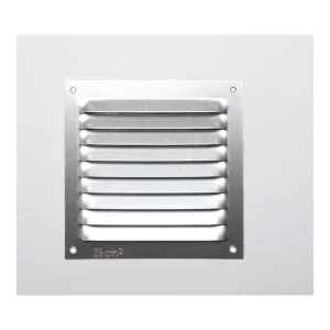 Grelhas Sem Laterais Aluminio 0.6 Natural 100x100m