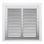 Grelhas Sem Laterais Aluminio 0.6 Natural 200x200m