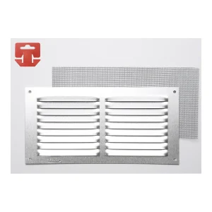 Grelha Anti-Mosquito Aluminio 0.6 Natural 100x200m
