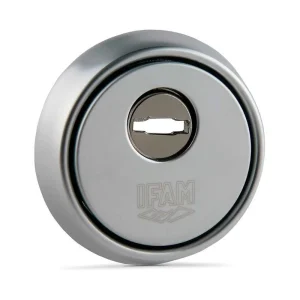 Escudo Es610cm. Acabamento Cromado. 64mm. Ifam