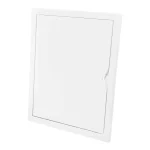 Tampa Coletor Retangular Abs Recessado 20x25cm Br.