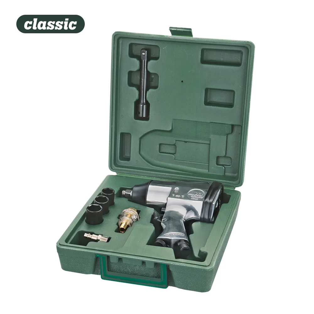 Chave de Impacto 1/2 '' Pneumática com Kit Ak700 3