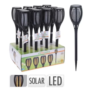 Tocha Solar Efeito Chama