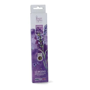 Incenso 12 Unidades. Lavanda