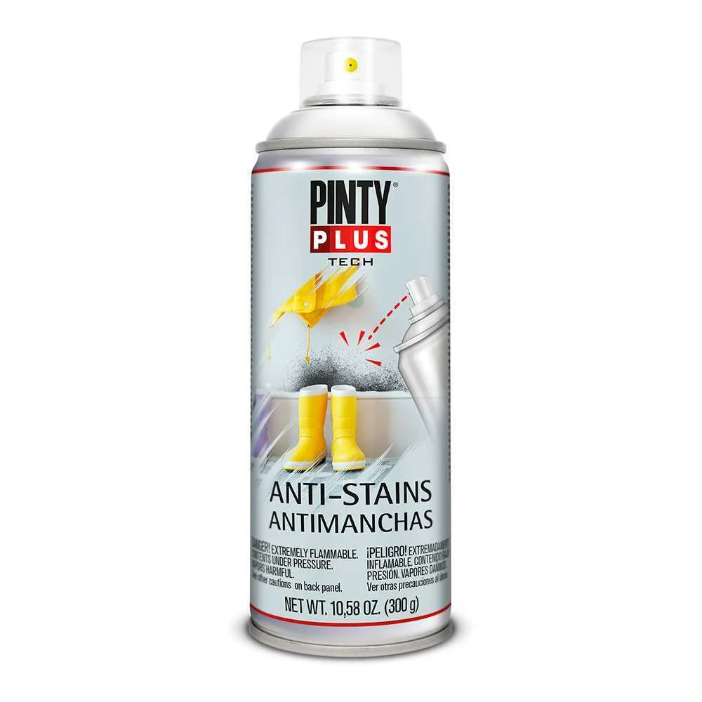 Tinta em Spray Pintyplus Tech Anti-Manchas Spray