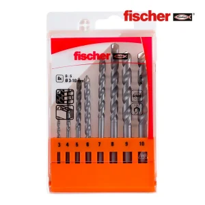Broca para Pedra D-S Set 3-10mm - 8 Unidades