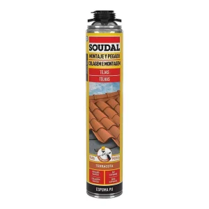 Espuma para Telhas Pistola Vermelho 750ml Soudal
