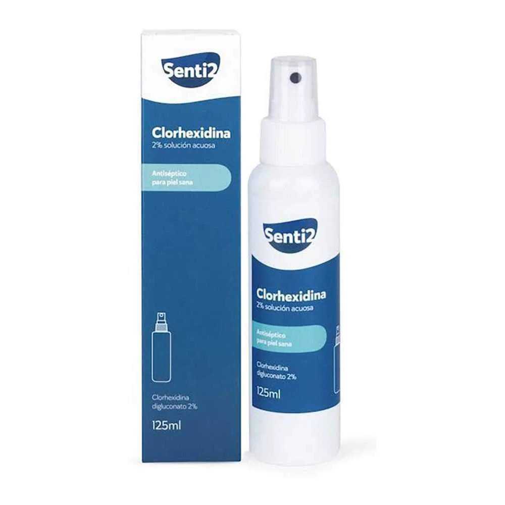 Clorexidina Antisséptica 125 Ml para Uma Pele Sau.