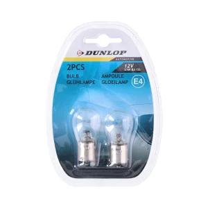 Pacote de 2 Lâmpadas 12v 21w Carro Suplentes Dunlo