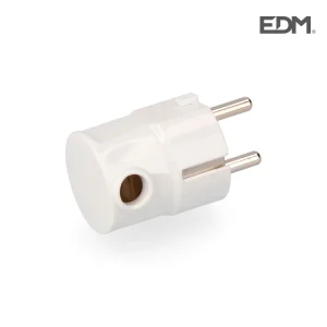 Ficha Schuko S/Lateral 4,8mm Embalada Edm