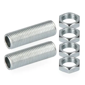Varao Roscado Oco 30mm com Porca Embalada (2r e 4v