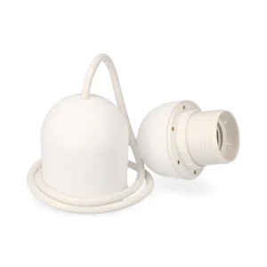Conjunto Suspensão Branco E-27 Embalado
