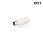 Ficha Tv Macho Reto 9,5mm Edm Embalada