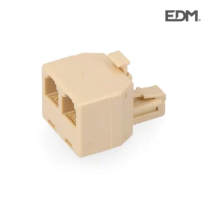 Adaptador Telefone Saida Dupla Edm Embalado