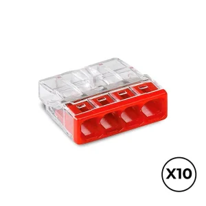 Conector Rapido 4 Condutores Rigidos Maximo 2.