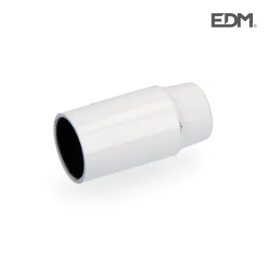 Casquilho Bk. Reforçado E-14 Branco Retract.