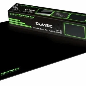 Tapete para Ratos Gamer Classic Midi Preto
