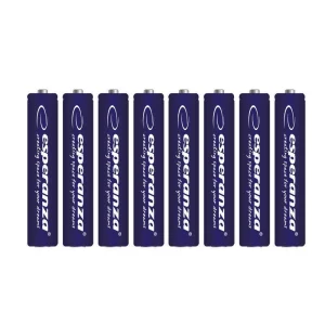 Pilhas Alcalinas Esperanza AAA 8pcs