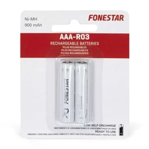 Pilha Recarregavel Ni-Mh R03 AAA 900mah 2pcs