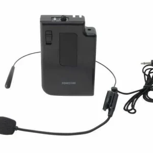 Microfone Sem Fios Portátil Uhf para Mod. Amply e