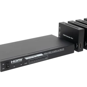 Distribuidor Extensor Hdmi 1 X 4 Por Cabo Cat 6/6a