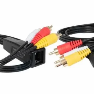 Prolongador Balun Áudio e Vídeo P/ Cat 5e/6 - Fon.