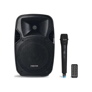 Coluna Portátil 8". 100 W Máx., 20 W Rms. 1 Micro.