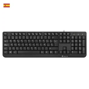Ngs Funkyv3, Qwerty, Es Teclado Usb Espanhol Preto