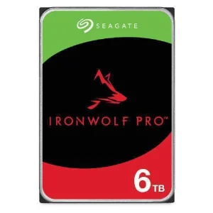 Disco Rígido 3.5" Ironwolf Pro 6tb 7200rpm 256mb .