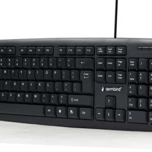 Gembird Kb-U-103-Es Teclado Usb Espanhol Preto