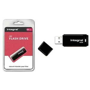 Integral 64gb Usb2.0 Drive Black Unidade de Memór.