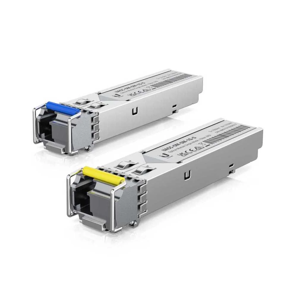 Pack 2 Módulos Fibra Ubiquiti Uf-Sm-1g-S Single-M.