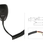 Microfone de Comunicações de Mão