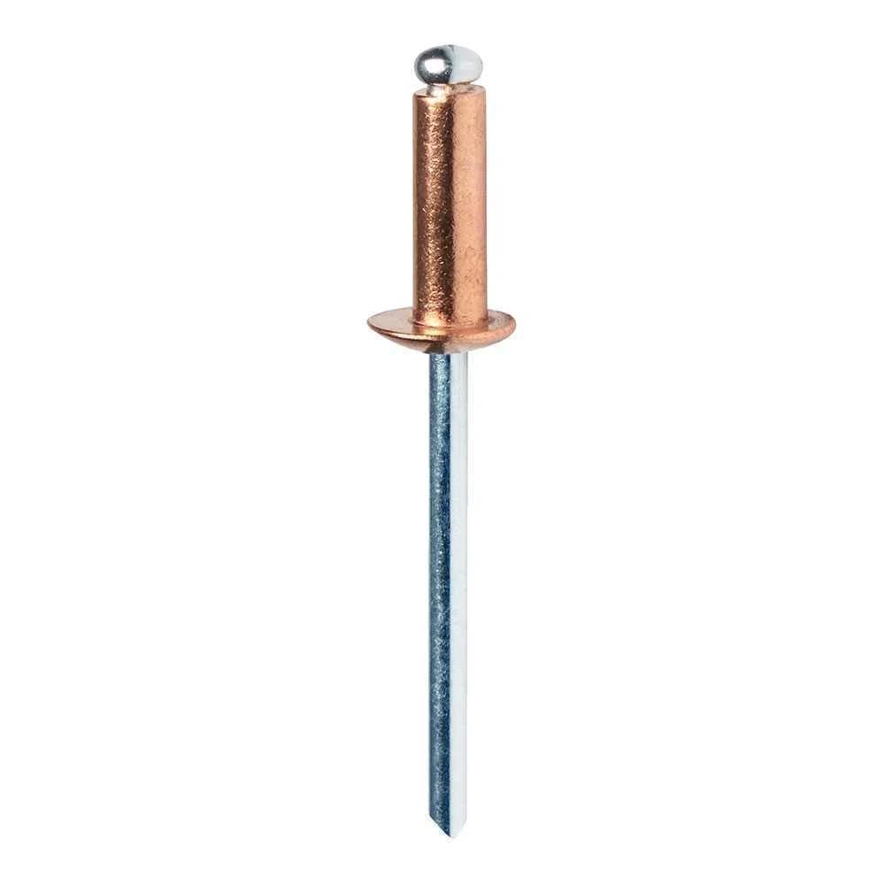 Blíster de 50 Rebites 4x10mm Alu + Broca Cobread.