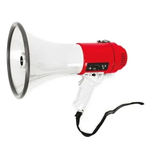 Megafone com Sirene Usb/Sd/Mp3