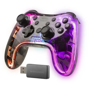 Mars Gaming Mgp-24 Preto, Transparente Rf Gamepad.