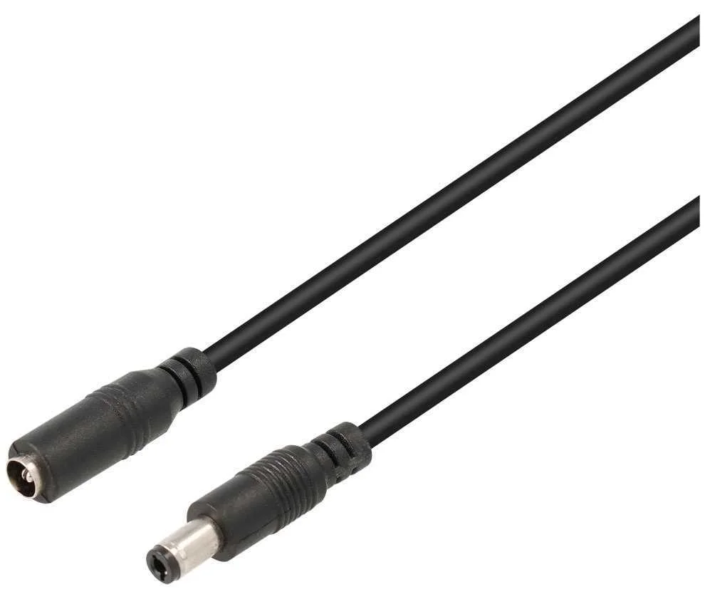 Ligação Jack Oca 5,5x2,1mm Macho - Fêmea 3,0m